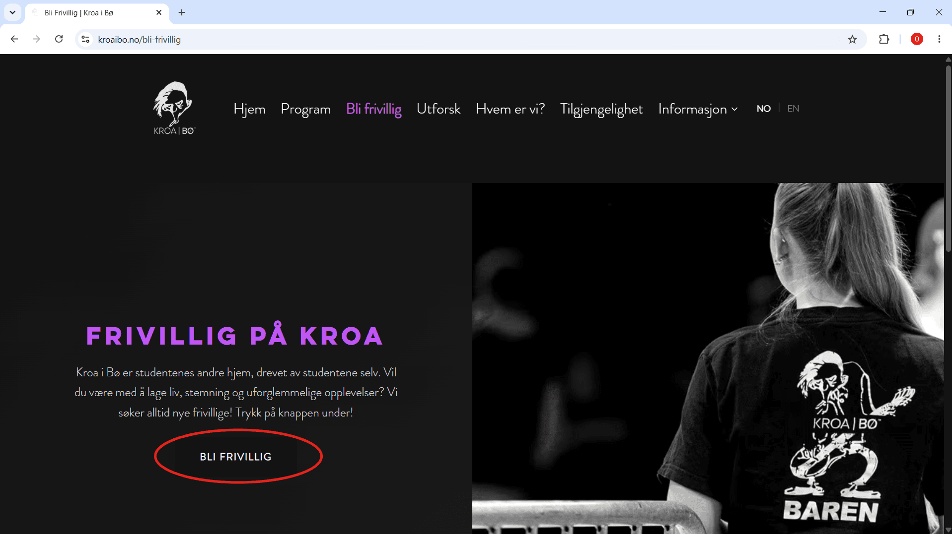 kroa nettside